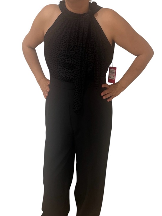 Vince Camuto Pants - Vince Camuto Black Halter-Neck Wide Leg Jumpsuit nwt